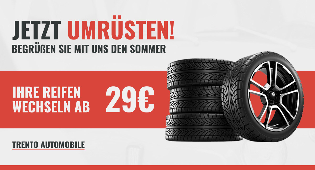 KFZ Werkstatt Reifen Angebot